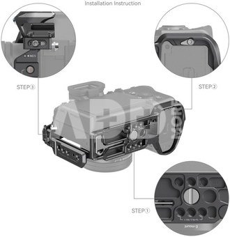 Smallrig 4308 "Rhinoceros" Cage Kit for Sony Alpha 7R V / Alpha 7 IV / Alpha 7S III 4308