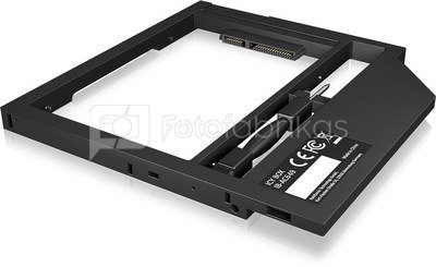 Raidsonic Adapter for a 2.5'' HDD/SSD in notebook DVD bay ICY BOX IB-AC649