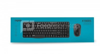 RAPOO Wireless Keyboard and Optical Mouse Rapoo