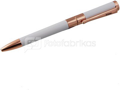 Rašiklis baltos/aukso spalvos 13 cm SP1183