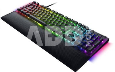 Razer BlackWidow V4 Mechanical Gaming Keyboard, Green Switch, US Layout, Wired, Black