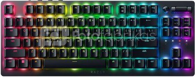 Razer Gaming Keyboard Deathstalker V2 Pro Tenkeyless RGB LED light, US, Wireless, Black, Optical Switches (Linear)