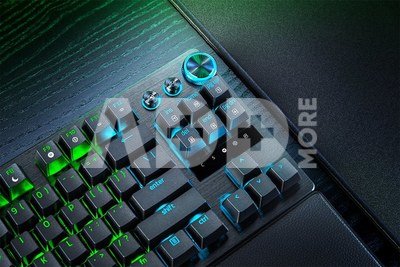 Razer Gaming Keyboard Huntsman V3 Pro Tenkeyless Gaming Keyboard Wired Nordic Analog Optical Black