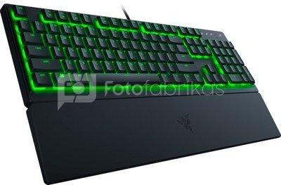 Razer Gaming Keyboard Ornata V3 X RGB LED light, US, Wired, Black, Silent Membrane, Numeric keypad