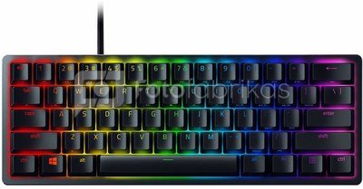 Razer Huntsman Mini Optical Gaming Keyboard, RGB LED light, US, Black, Wired, Clicky Optical