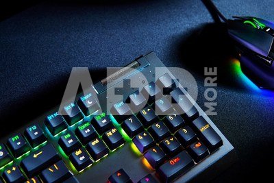 Razer BlackWidow V4 X Mechanical Gaming Keyboard, Yellow Switch, US Layout, Wired, Black