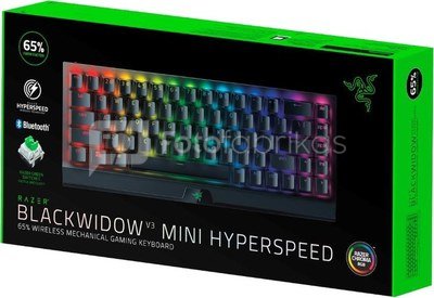 Razer wireless keyboard BlackWidow V3 Mini HyperSpeed US