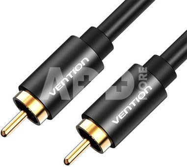 RCA (Coaxial) male to male cable Vention VAB-R09-B200, 2m (black)