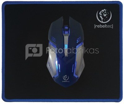 Rebeltec Gaming kit:keyboard+mous +pad+headphone