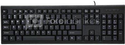 Rebeltec Keyboard USB Primero Cable Lenght; 1,8m; 104 keys