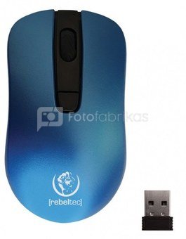 Rebeltec Optical wireless mouse Rebeltec STAR blue