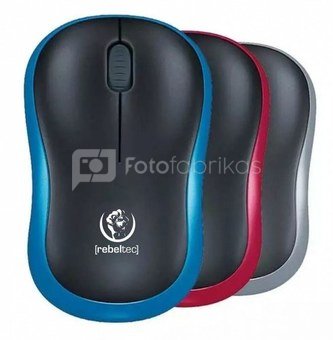 Rebeltec Wireless optical mouse Rebeltec METEOR blue