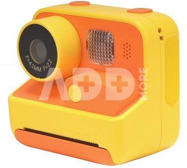 Redleaf PicMe camera with printer for kids - yellow