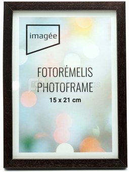 Frame 10x15 wooden AJUS 1313-26 dark brown | 13 mm