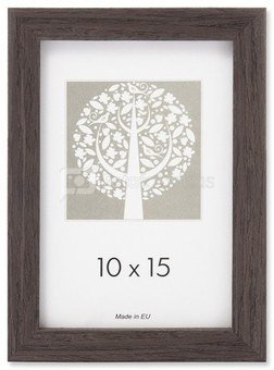 Frame 10x15 wooden VENEER 1204225 brown| 15mm