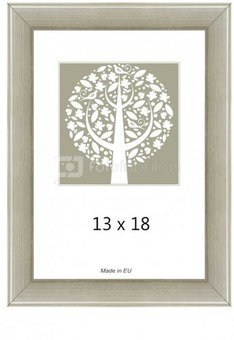 Frame 13x18 wooden 1201381 GAMA silver | 25 mm