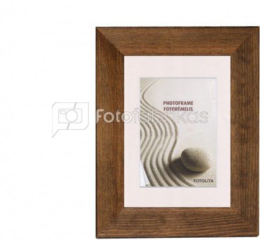 Frame 15x21 wooden 402-018 dark brown [E] | 40mm