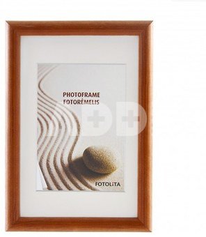 Frame 21x30 wooden POLARIS midle brown/dark orange 1201736 | 10 mm