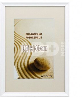 Frame 30x40 wooden 1201194 Pavasaris white [O] | 16mm