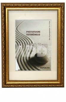 Frame 40x50 plastic 204-546 gold | 31mm