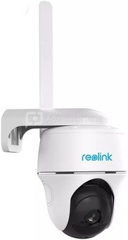 Reolink IP Camera Go PT Plus Dome, 4 MP, Fixed, IP64, H.265, MicroSD (Max. 128GB), White