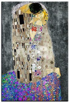 Reprodukcija Klimt. Bučinys motyvais G94373 60x90 cm, 99778