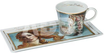 Rinkinys kavai porcelianinis 24x12x8 cm 0,15 l 66-513-75-5 Botticelli. Veneros g