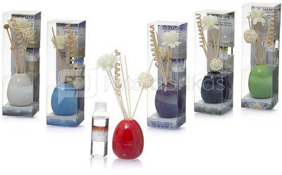 Rinkinys kvapus vanduo+keramikinė vaza+lazdelės 60ml 871125254386 (6spalvų)