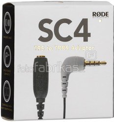 Adapteris Rode SC4 (TRS to TRRS)