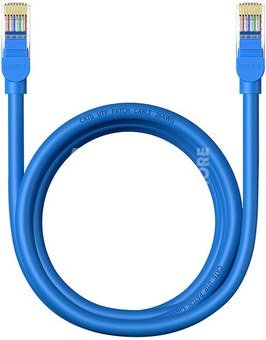 Round Cable Baseus Ethernet RJ45, Cat.6, 2m (blue)