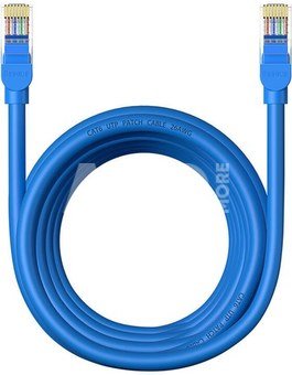Round Cable Baseus Ethernet RJ45, Cat.6, 5m (blue)