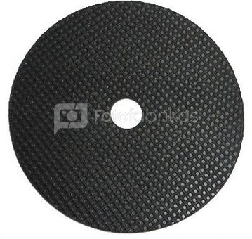 Caruba rubber dekplaat (45 mm)   met 3/8" uitsparing