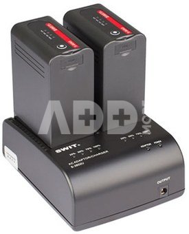 S-3602C 2-channel simultaneous charger for Canon BP battery