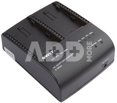 S-3602C 2-channel simultaneous charger for Canon BP battery