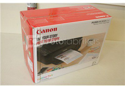 SALE OUT. CANON PIXMA MG3650S Black Canon Multifunctional printer PIXMA MG3650S Colour, Inkjet, All-in-One, A4, Wi-Fi, Black, DAMAGED PACKAGING