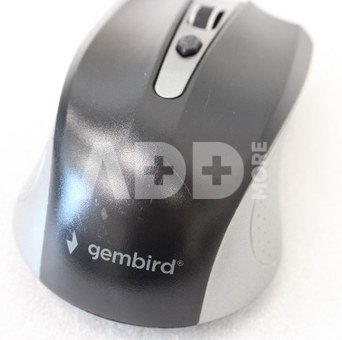 SALE OUT.Gembird MUSW-4B-04-GB Wireless optical Mouse, Spacegrey/black Gembird MUSW-4B-04-GB 2.4GHz Wireless Optical Mouse Optical Mouse USB Spacegrey/Black DAMAGED PACKAGING, SCRATCHES ON TOP | 2.4GHz Wireless Optical Mouse | MUSW-4B-04-GB | Optical Mouse | USB | Spacegrey/Black | DAMAGED PACKAGING, SCRATCHES ON TOP