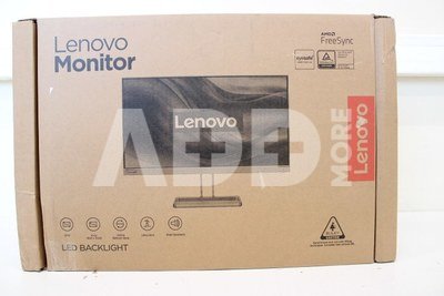 SALE OUT. Lenovo L24i-40 23.8 1920x1080/16:9/250 nits/HDMI/VGA/Grey/3Y Warranty Lenovo DAMAGED PACKAGING | DAMAGED PACKAGING