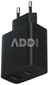 Samsung 30W Power Adapter Duo TA220N Black