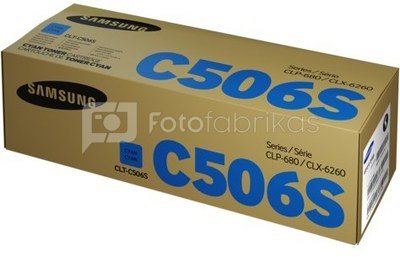 SAMSUNG CLT-C506S Cyan Toner Cartridg
