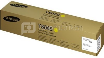SAMSUNG CLT-Y806S Yellow Toner Cartridge