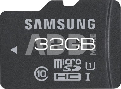 Samsung microSDHC Pro 32GB Class 10 w. Adapter MB-MGBGBA/EU