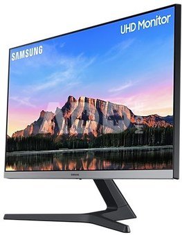 Samsung Monitor  LU28R550UQPXEN 28 ", IPS, UHD, 3840 x 2160, 16:9, 4 ms, 300 cd/m², Dark Blue Gray, 60 Hz, HDMI ports quantity 2