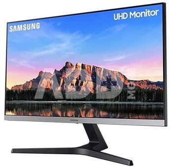 Samsung Monitor  LU28R550UQPXEN 28 ", IPS, UHD, 3840 x 2160, 16:9, 4 ms, 300 cd/m², Dark Blue Gray, 60 Hz, HDMI ports quantity 2