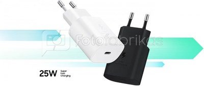 Samsung 25W Travel Adapter without Cable black