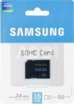 Samsung SDHC Card 16GB Class 6 / MB-SSAGB/EU