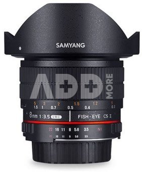 Samyang 8mm f/3.5 UMC Fisheye CSII, Sony A