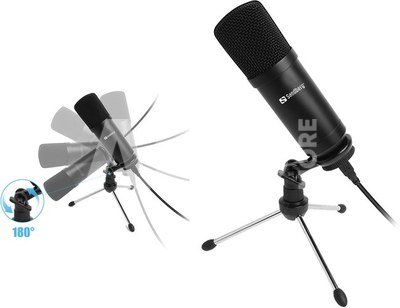 Sandberg 126-09 Streamer USB Desk Microphone
