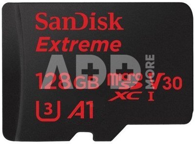 SanDisk microSDXC ActionSC 128GB Extr.100MB A1 SDSQXAF-128G-GN6AA