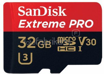 SanDisk MicroSDHC V30 95MB 32GB Extreme Pro SDSQXXG-032G-GN6MA