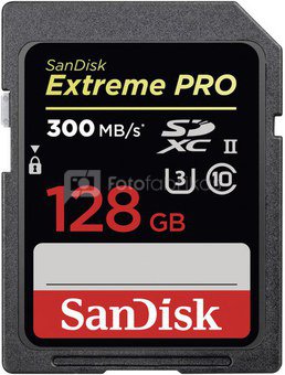 SanDisk Extreme PRO SDHC 128GB 300MB UHS-II SDSDXPK-128G-GN4IN